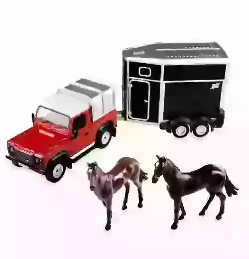Britains Land Rover Horse Set